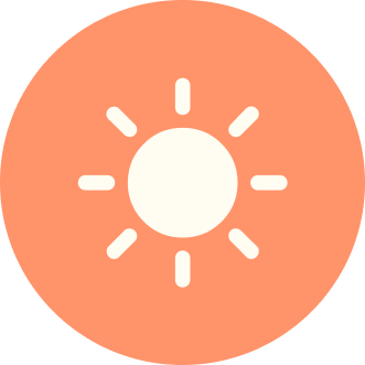 Full Sun Beam Icon