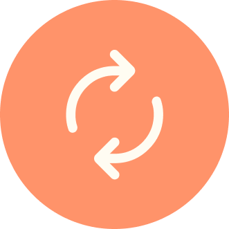 Circular arrows icon