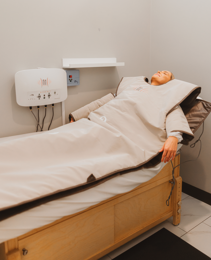 Infrared sauna body wrap
